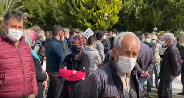 Mersin'de çiftçinin protesto eylemine polis engeli