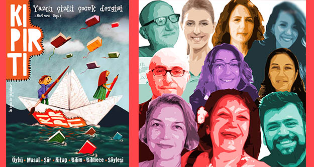 Türkiye'nin önde gelen 70 yazarı ve çizeri çocuklar için 'Kıpırtı'da bir araya geldi