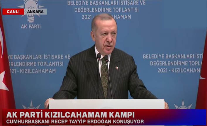 Cumhurbaşkanı Erdoğan Belediyelere seslendi