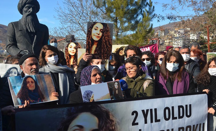 Kadınlar Gülistan  Doku için eylem yaptı