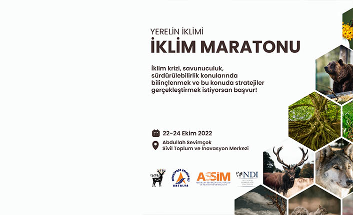 Antalya İklim  Maratonu başlıyor