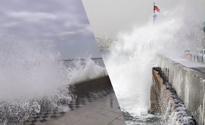 Marmara denizinde fırtına uyarısı