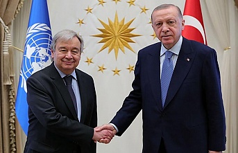 Erdoğan,Guterres  ile görüştü