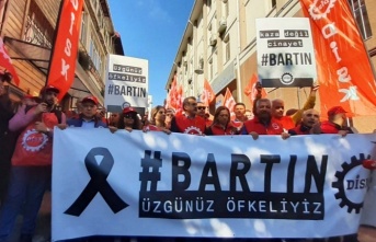 DİSK'ten Bartın protestosu