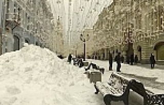 Moskova'da son 60 yılın kar rekoru