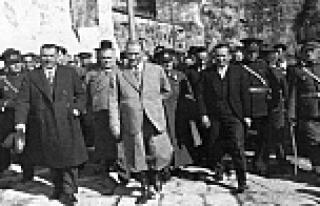 Atatürk’ün Antalya’ya gelişinin 91’nci yılına...