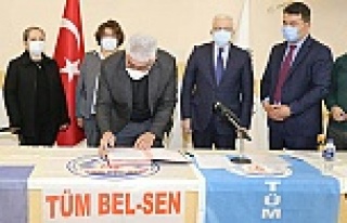 Burhaniye Belediyesi KESK’e bağlı TÜMBEL-SEN...