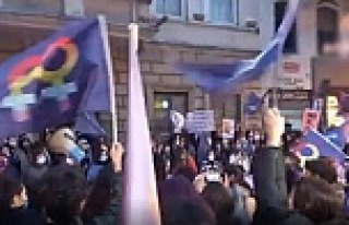 Kadınların Taksim eylemine polis engeli