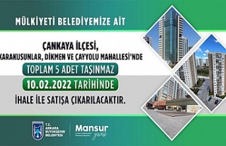 Ankara Büyükşehir 16 taşınmazını satışa çıkarıyor
