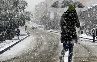 İstanbul'da kar yağmaya başladı