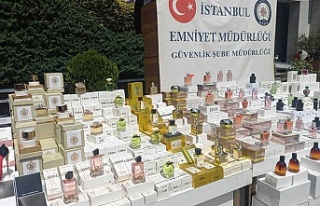 İstanbul'da sahte parfüm operasyonu