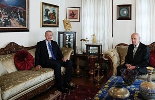 Cumhurbaşkanı Erdoğan, Bahçeli'yi ziyaret...