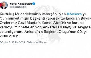 Kılıçdaroğlu'ndan başkent Ankara mesajı
