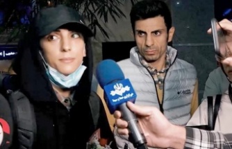 Elnaz Rekabi, İran'da kahraman gibi karşılandı