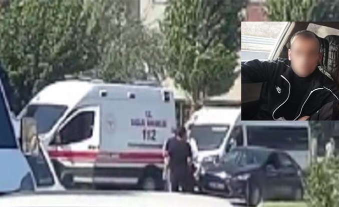 Hastane önünde ambulansı çaldılar