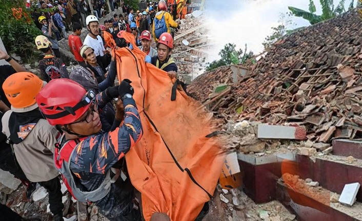 Endonezya'daki deprem ölü sayısı 268'e yükseldi