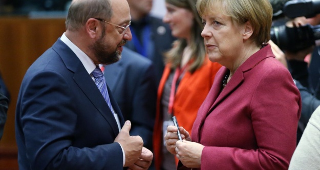 Merkel koalisyondan umutlu