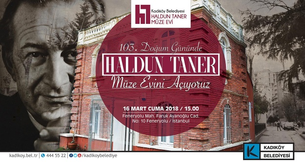 Kadıköy'de Haldun Taner Müze Evi açılıyor