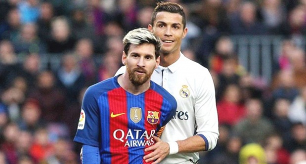 Ronaldo, Messi'ye fark attı