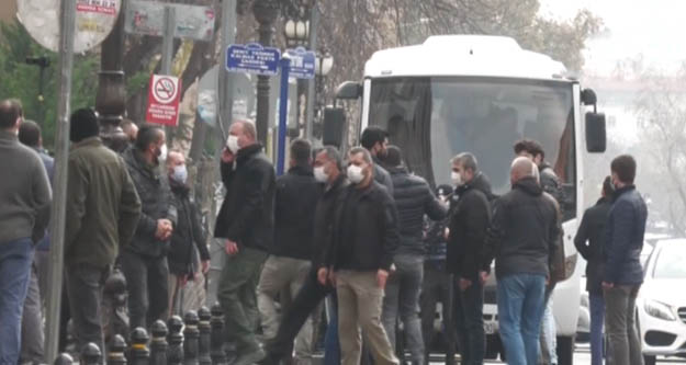 Haber-Sen'in 'Sürgüne hayır'eylemine polis engeli