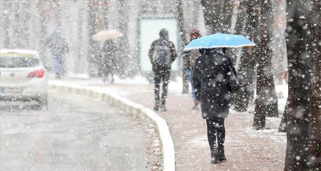Meteoroloji'den  13 il için yağmur ve kar uyarısı
