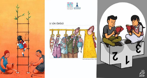 Toplumsal Cinsiyet Eşitliği Uluslararası Karikatür Yarışması sonuçlandı
