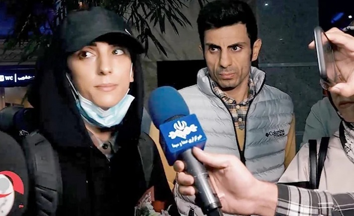 Elnaz Rekabi, İran'da kahraman gibi karşılandı