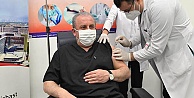 TBMM Başkanı Mustafa Şentop, COVİD-19 aşısı oldu