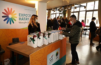 Expo 2021 Hatay'ın  istanbul lasmanı yapıldı