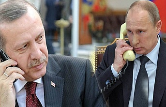 Erdoğan ve Putin telefonda görüştü