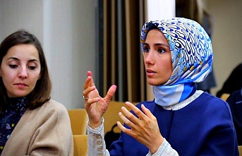 Sümeyye Erdoğan kadına yönelik ayrımcılığı 'haşema' ile anlattı