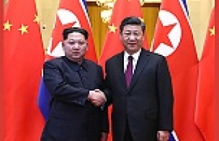 Kuzey Kore lideri Kim Jong-un Çin'i ziyaret...
