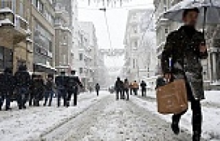 İstanbul'da kar yağışı uyarısı
