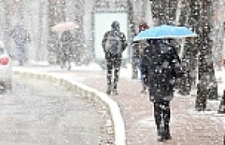 Meteoroloji'den 13 il için yağmur ve kar uyarısı