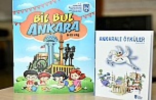Çocuklar Ankara'yı Büyükşehir kitaplarıyla...